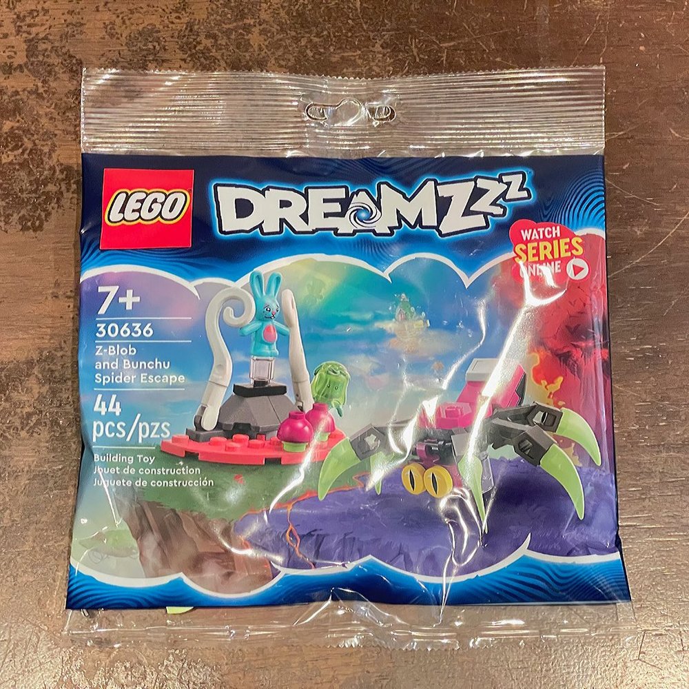 LEGO DREAMZzz 30636 Z-Blob and Bunchu Spider Escape New in Hand Fast Shipping